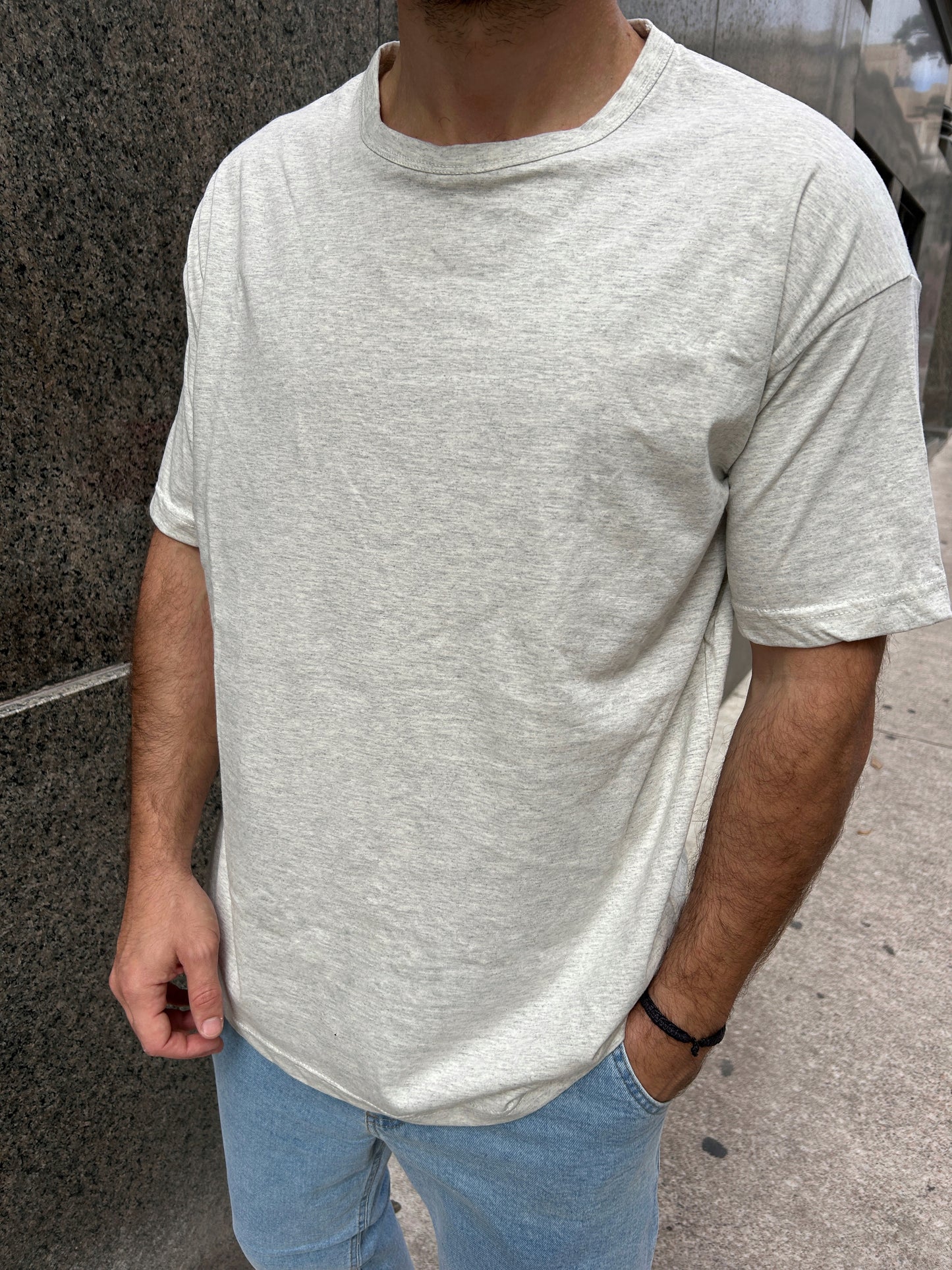 Remera básica Melange