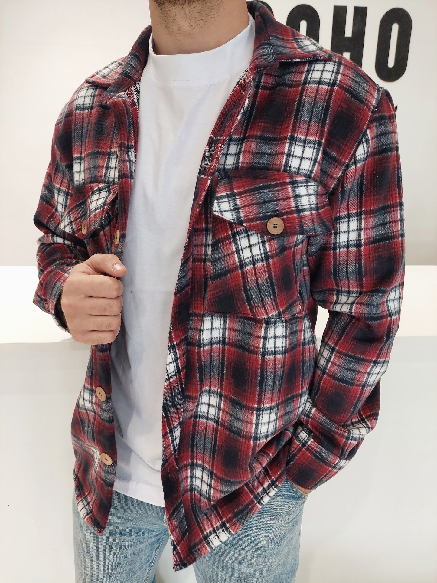 Chaqueta de paño