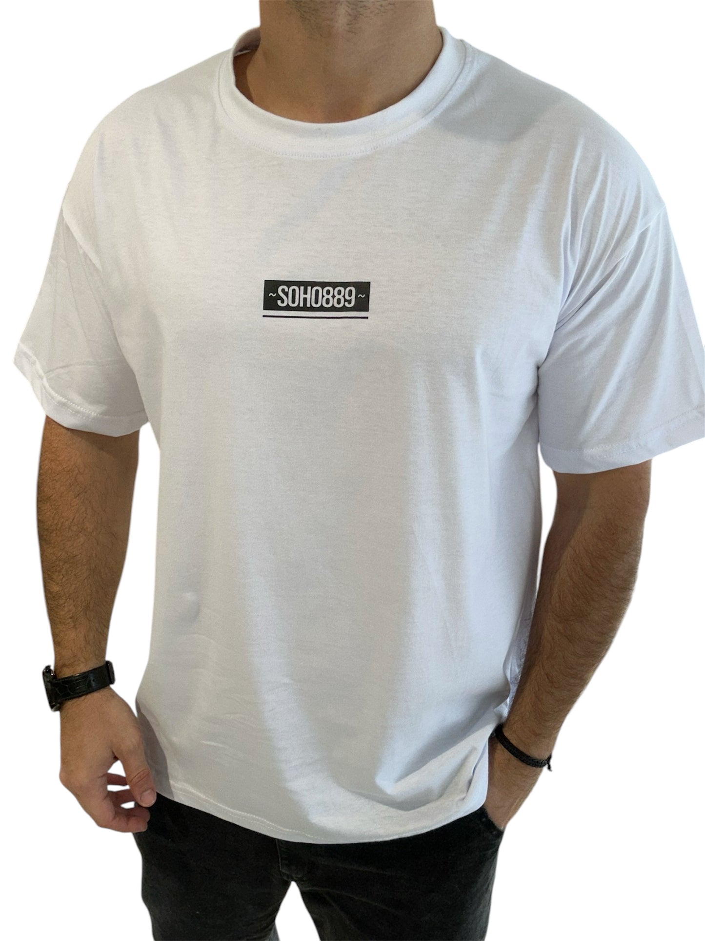 Remera blanca “soho889”
