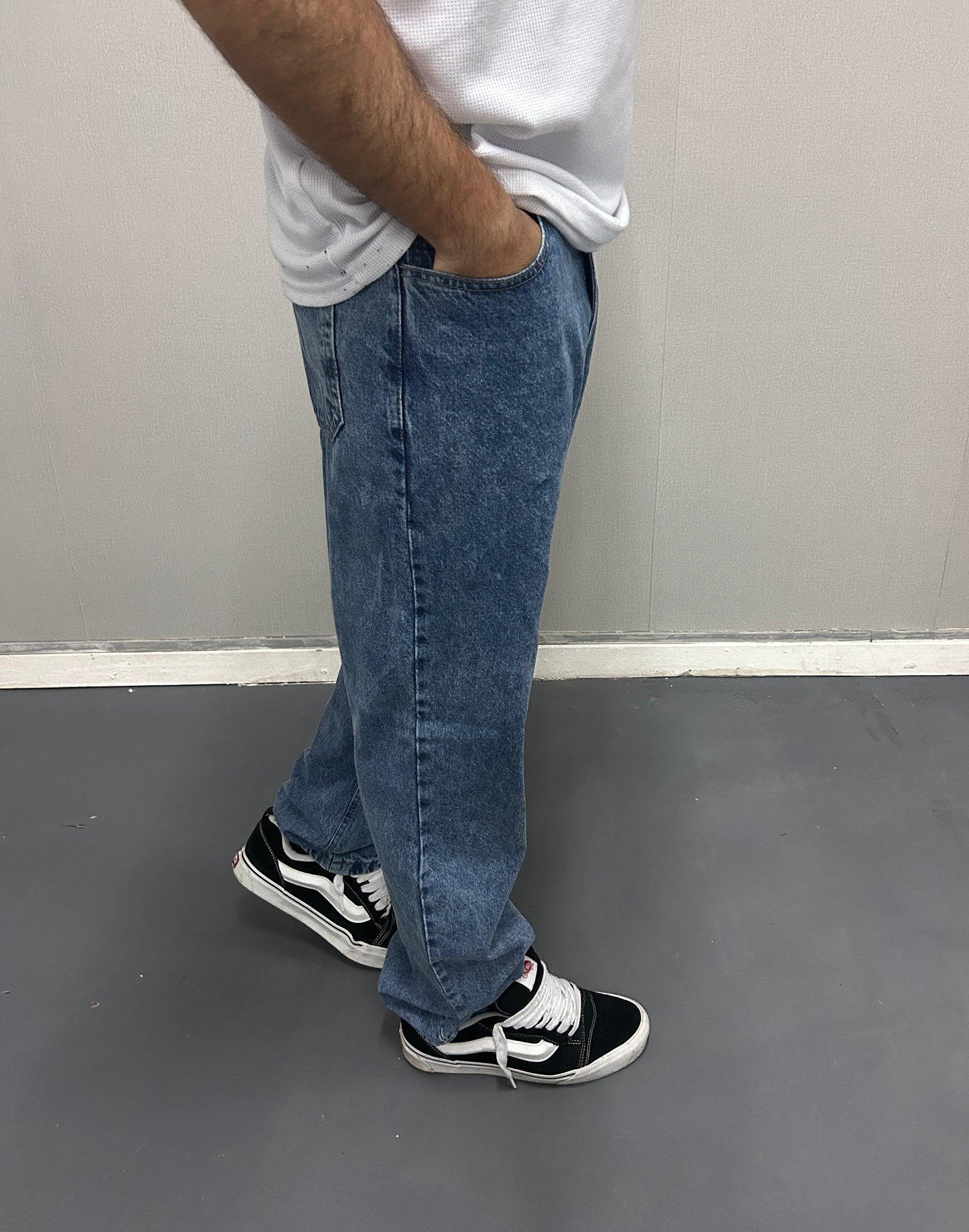 Jeans boyfriend azul