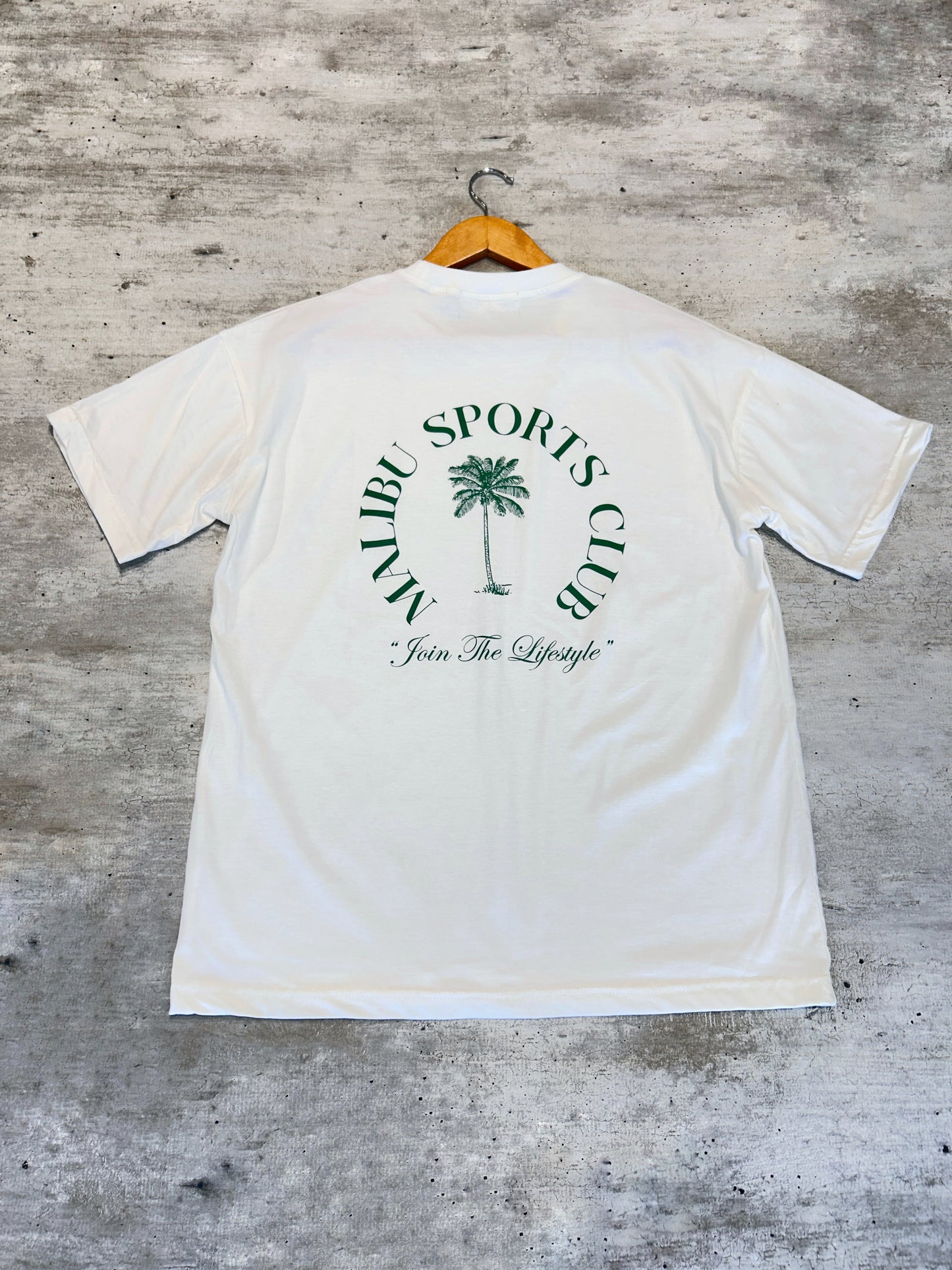 Remera marfil estampada 🌴 (espalda)