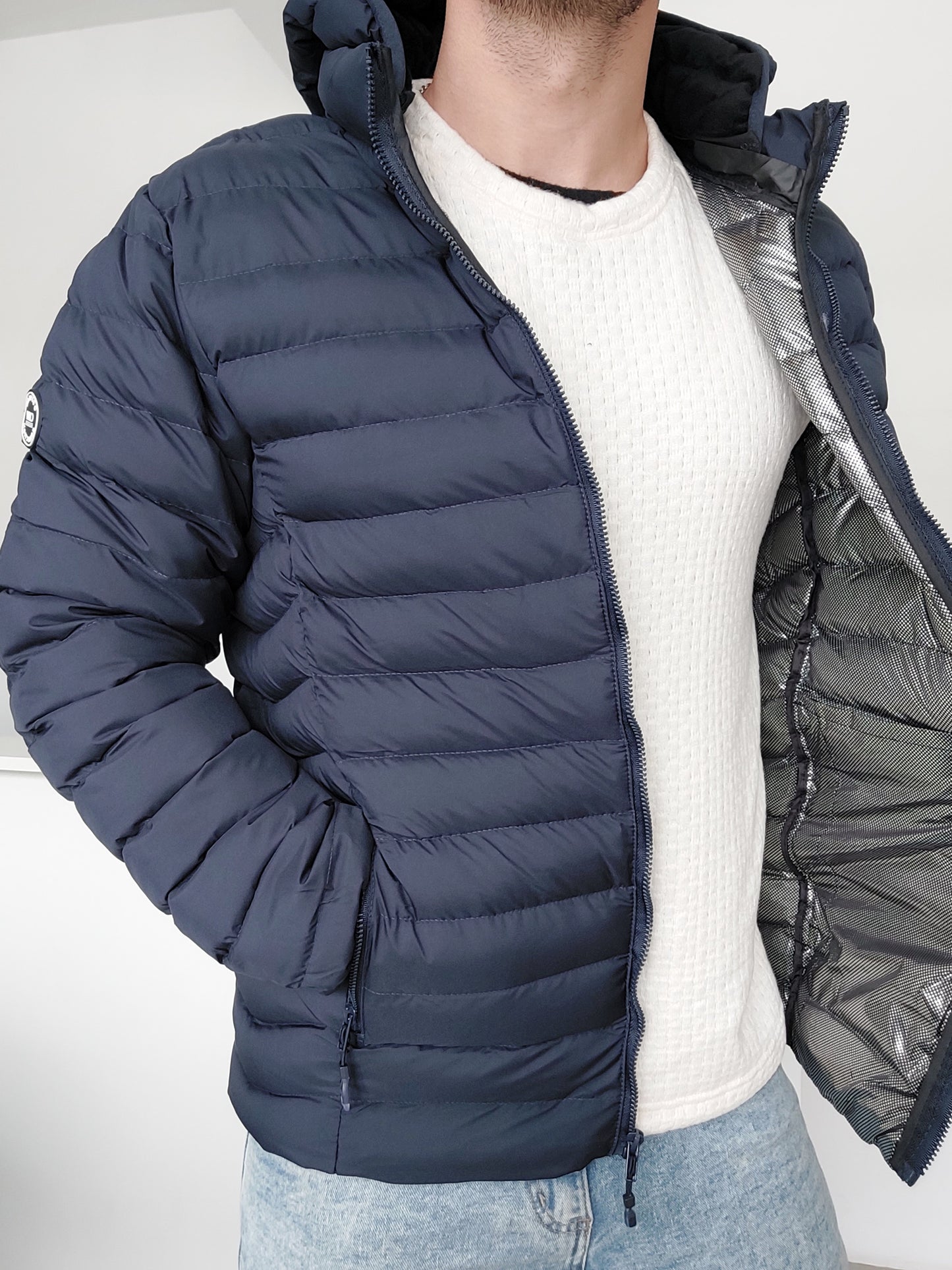 Campera azul