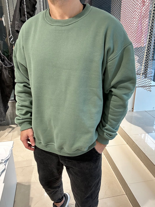 Buzo oversize verde