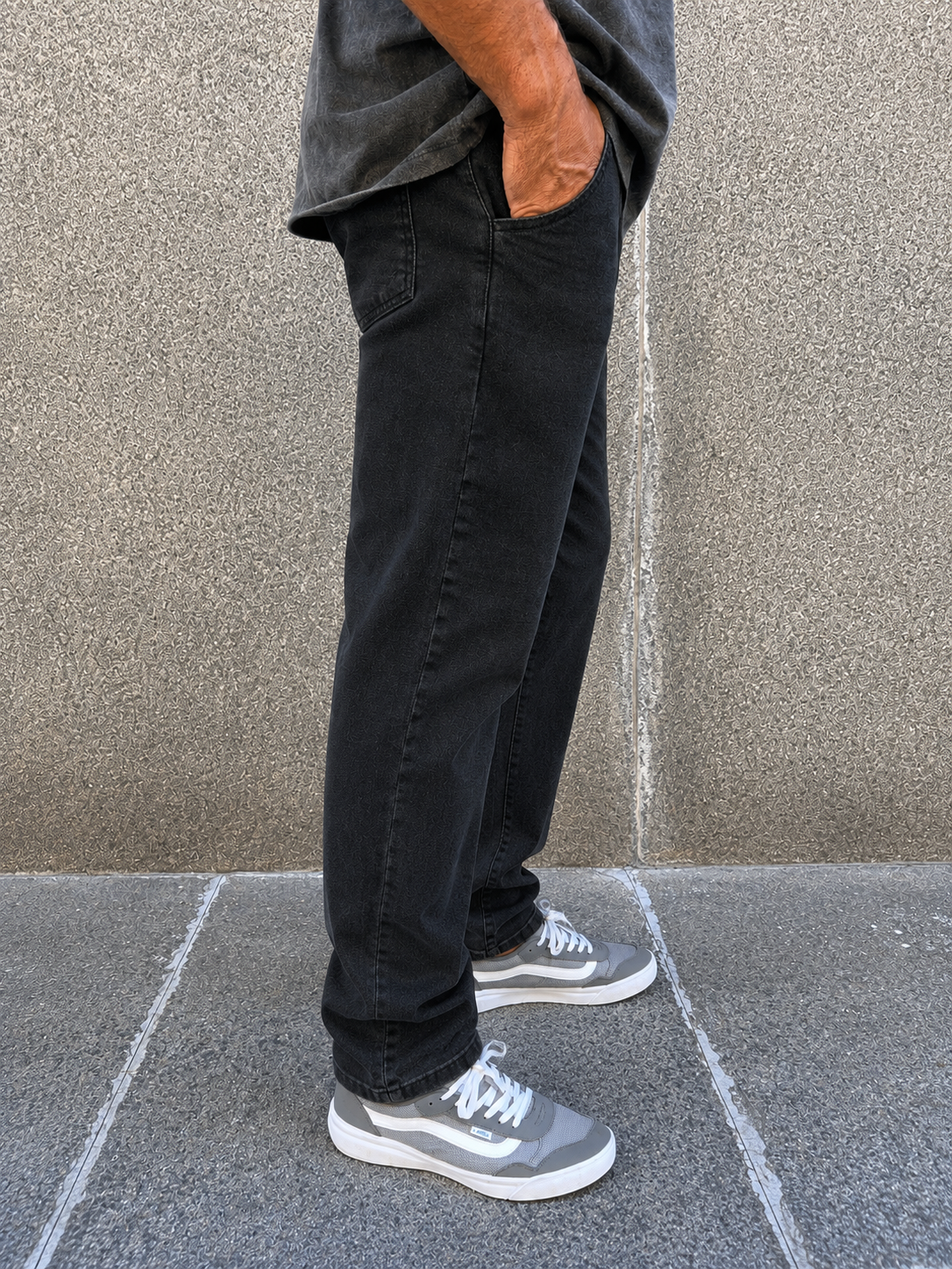 Jeans MOM black