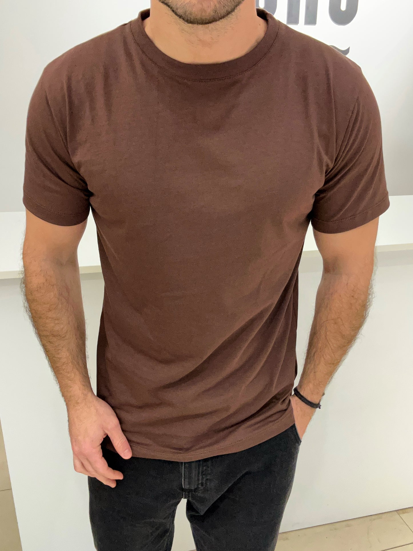 Remera básica de algodón