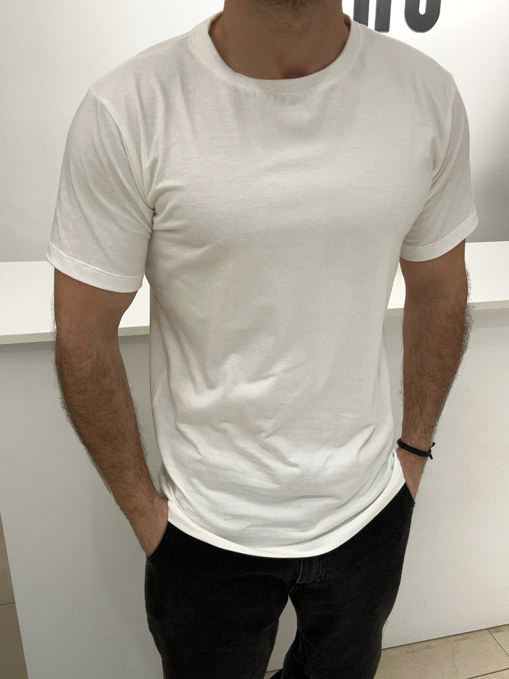 Remera básica de algodón
