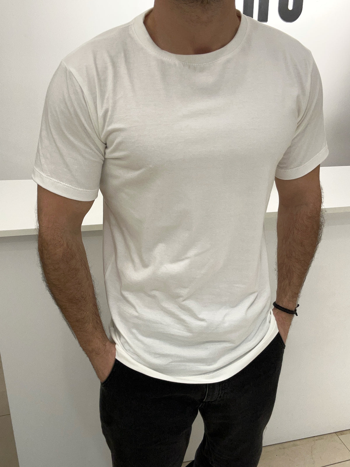 Remera básica de algodón