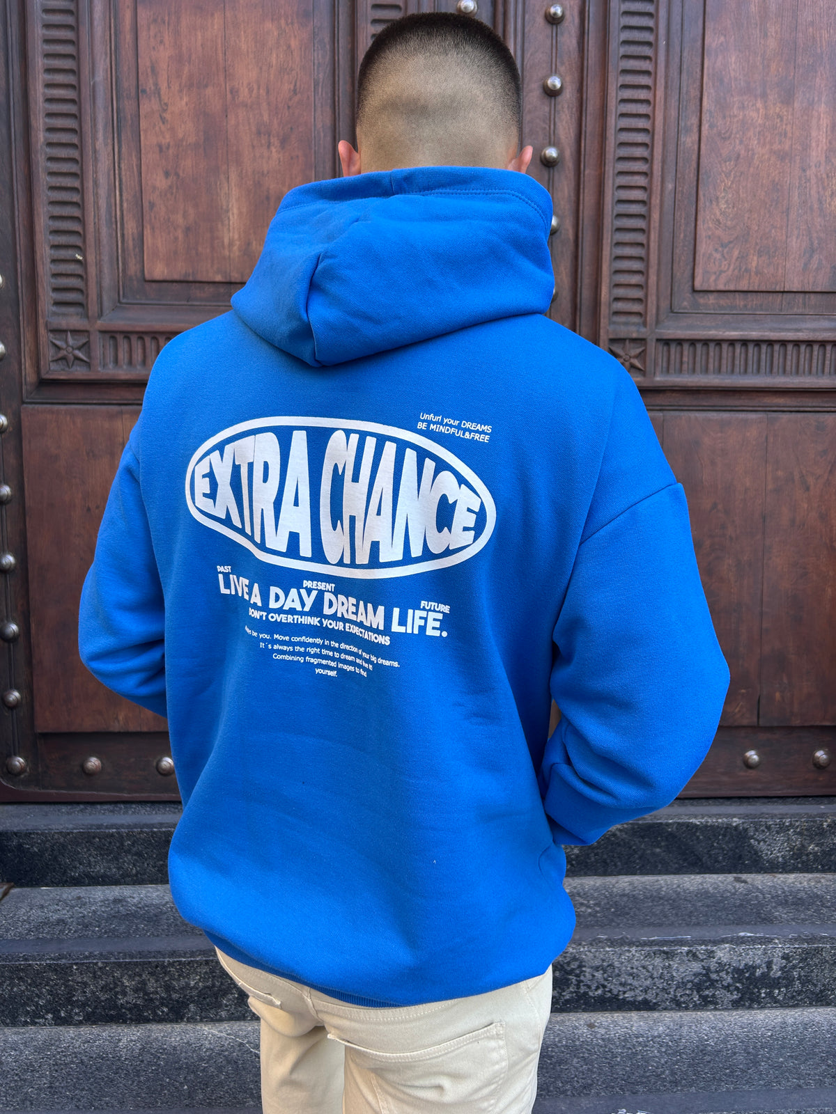CANGURO OVERSIZE AZUL