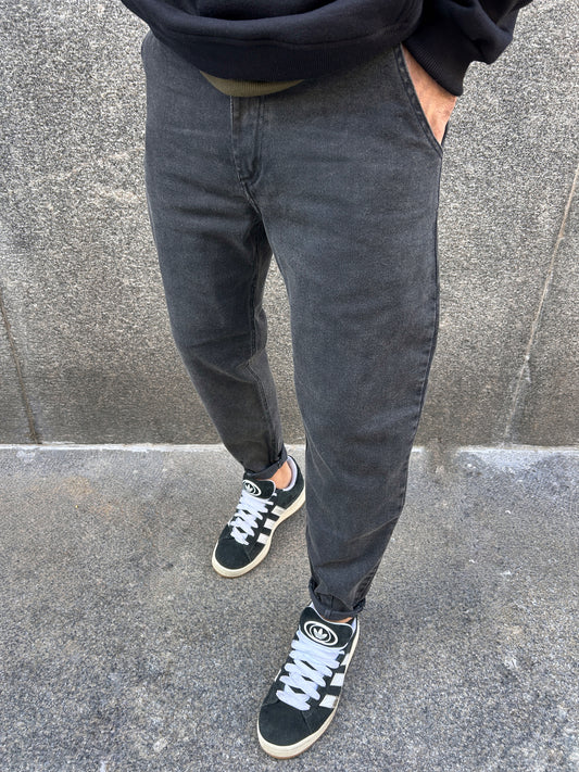 Jeans slouchy gastado