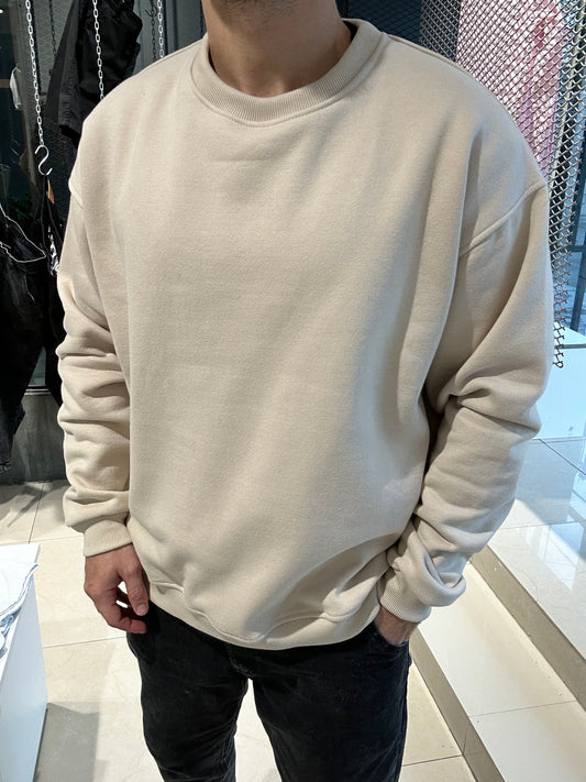 Buzo oversize beige