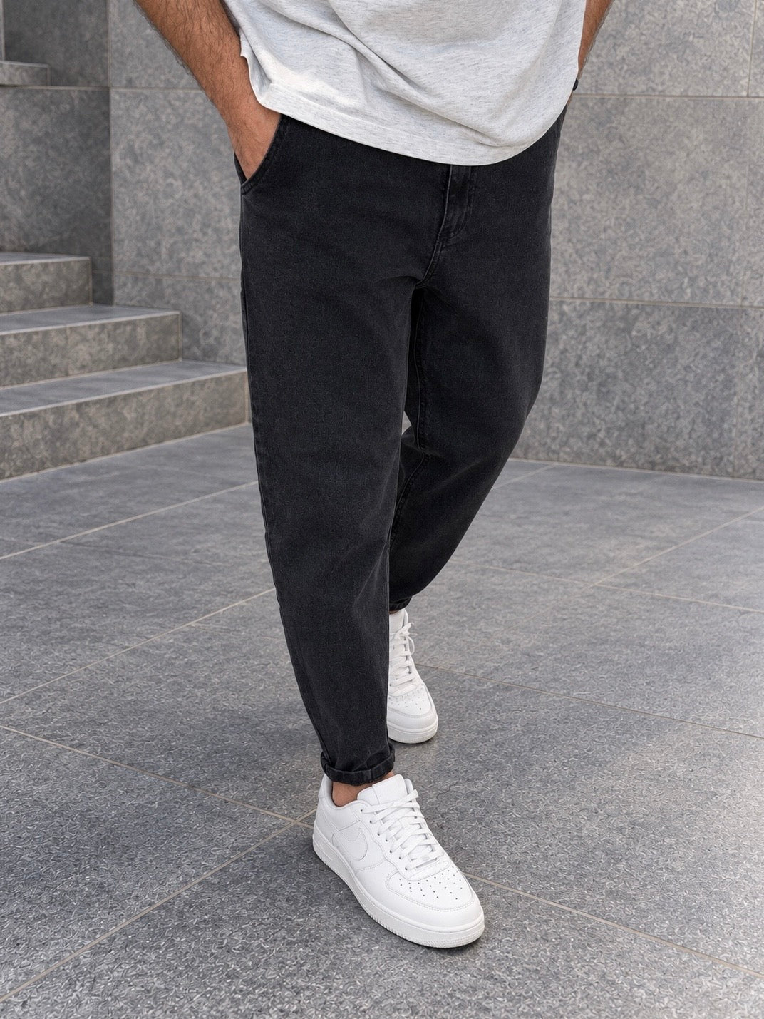 Jeans SLOUCHY black