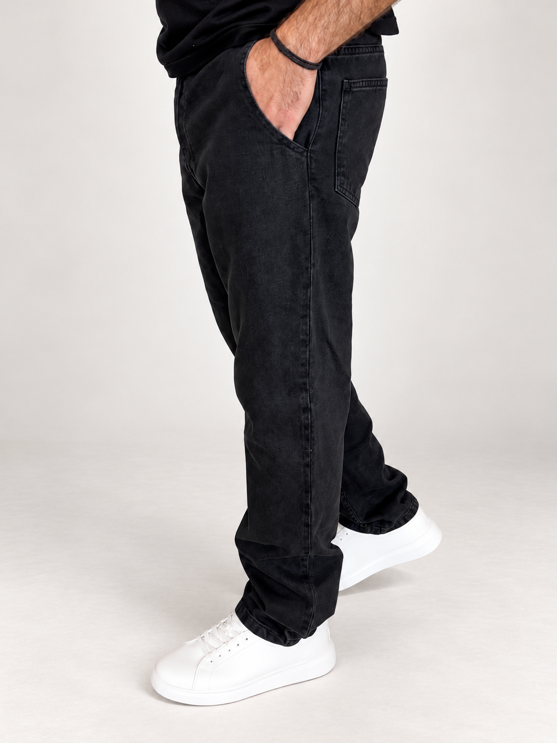 Jeans MOM black