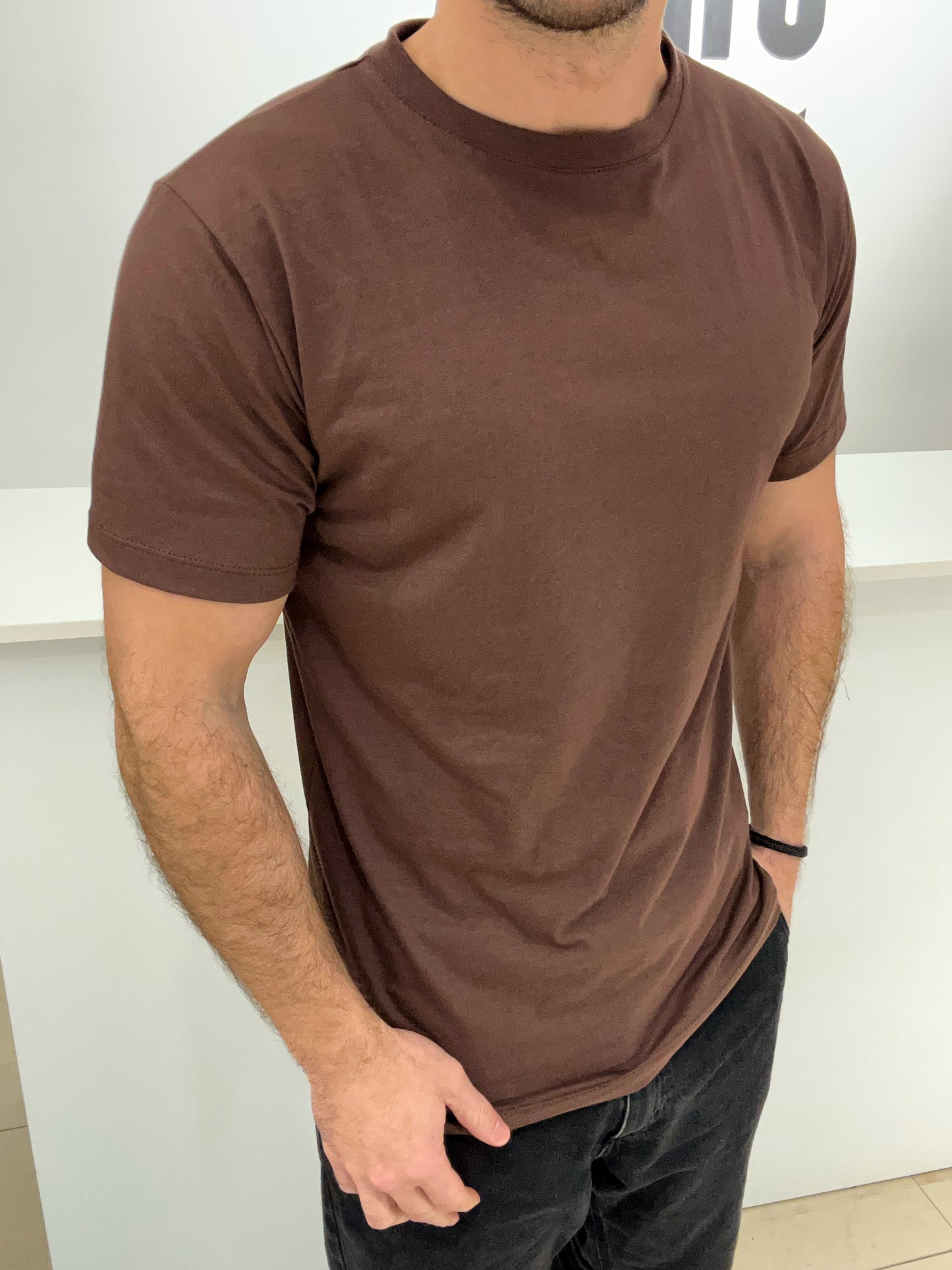 Remera básica de algodón