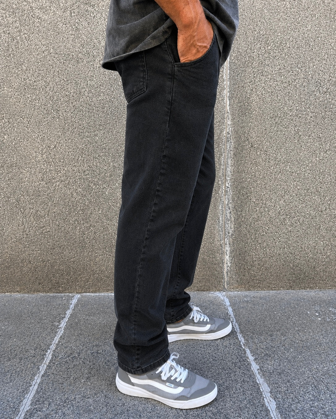 Jeans MOM black