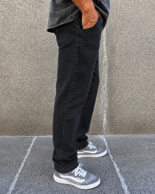 Jeans MOM black