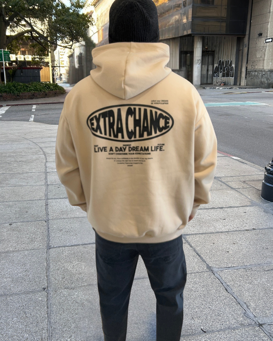 Canguro oversize beige