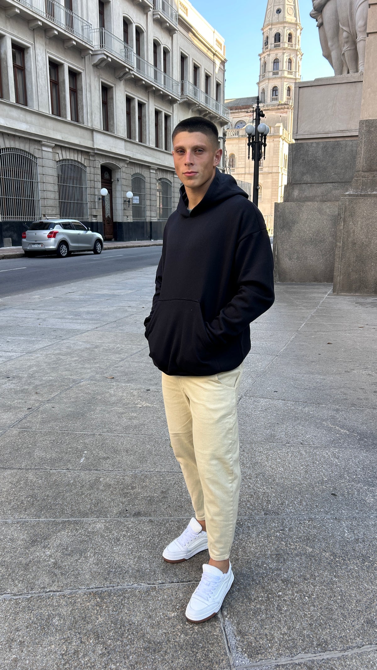 CANGURO OVERSIZE NEGRO