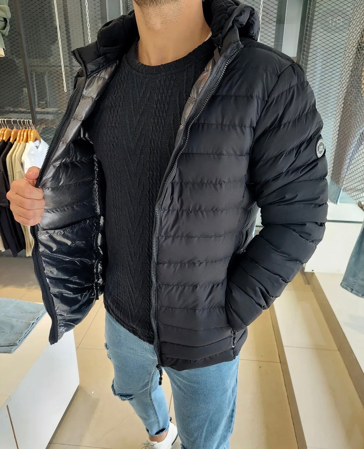 Campera negra