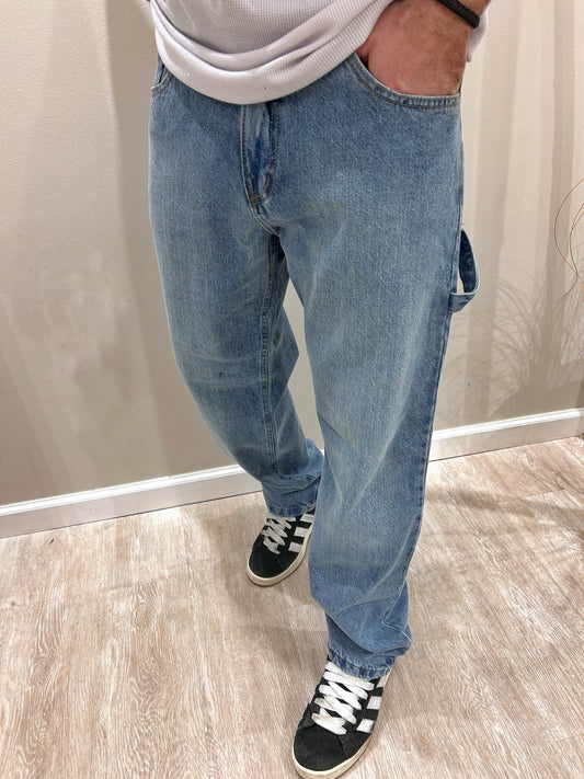 Jeans azul carpintero