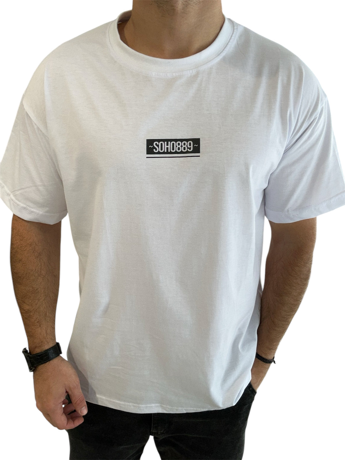 Remera blanca “soho889”