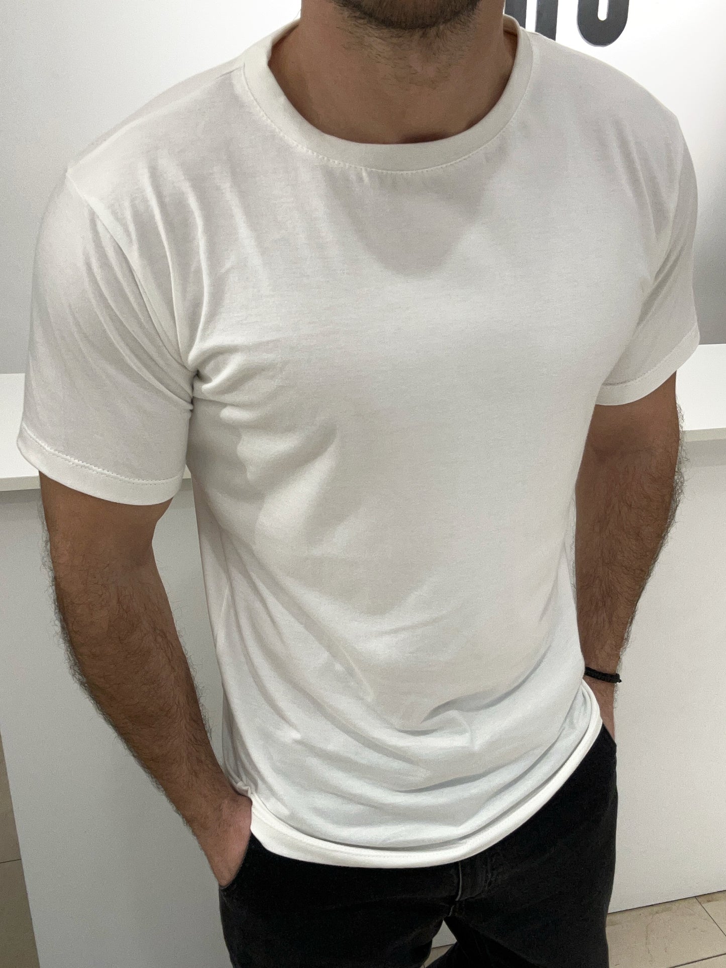 Remera básica de algodón