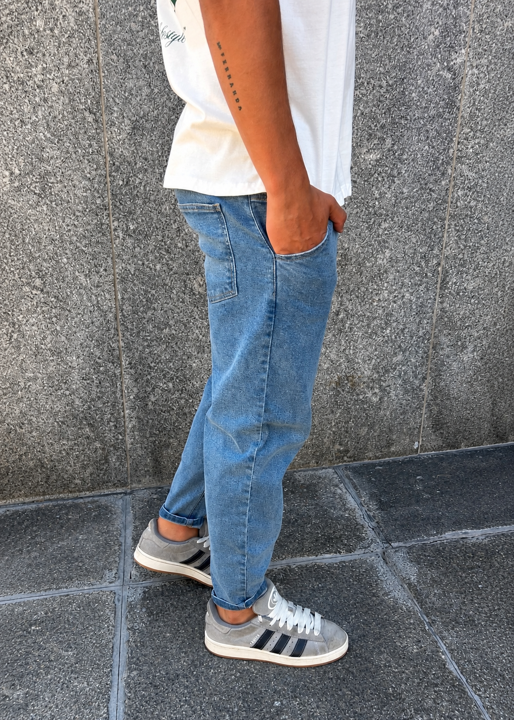 Jeans SLOUCHY azul