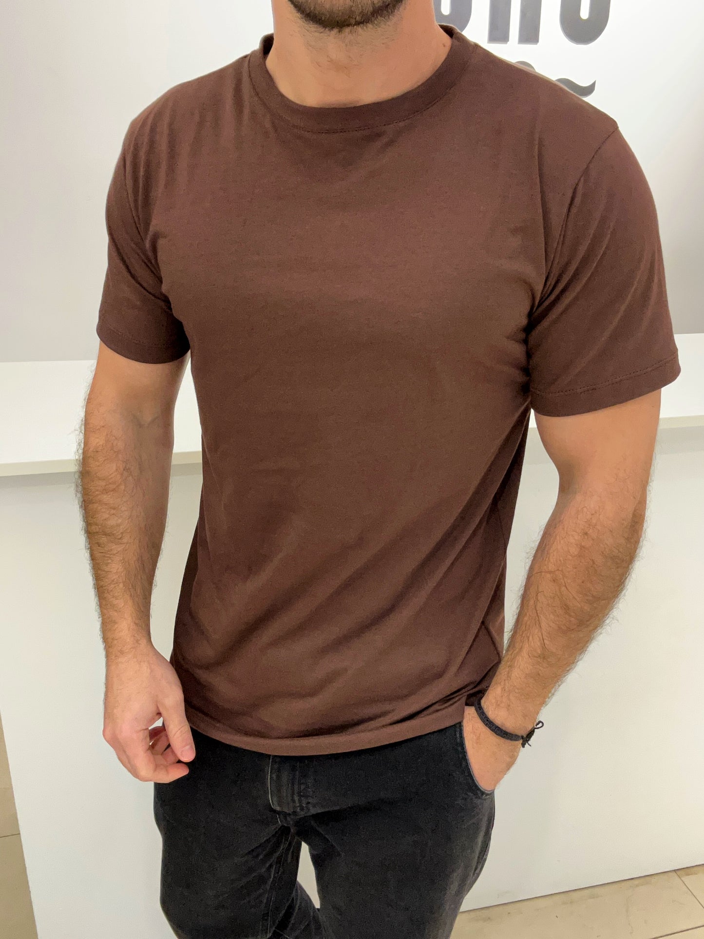 Remera básica de algodón
