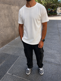 Remera WAFFLE off white